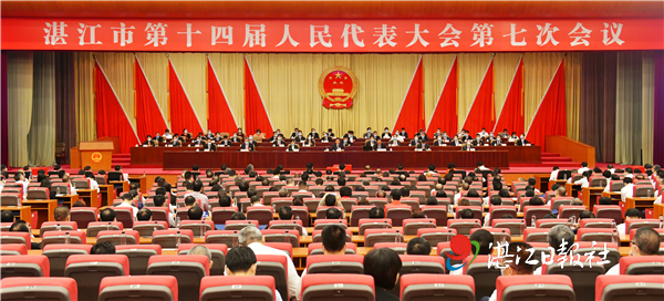 杰夫集团董事长谢建龙出席湛江市人代会第七次会议(图1)